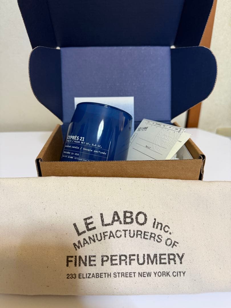 LE LABO CYPRES 21 インディゴクラシックキャンドル