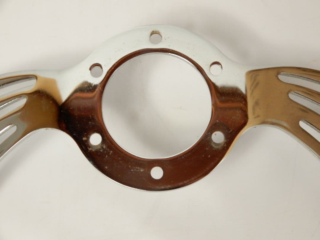 【美品】Junis ウッド ステアリング バタフライ ハンドル 2スポーク