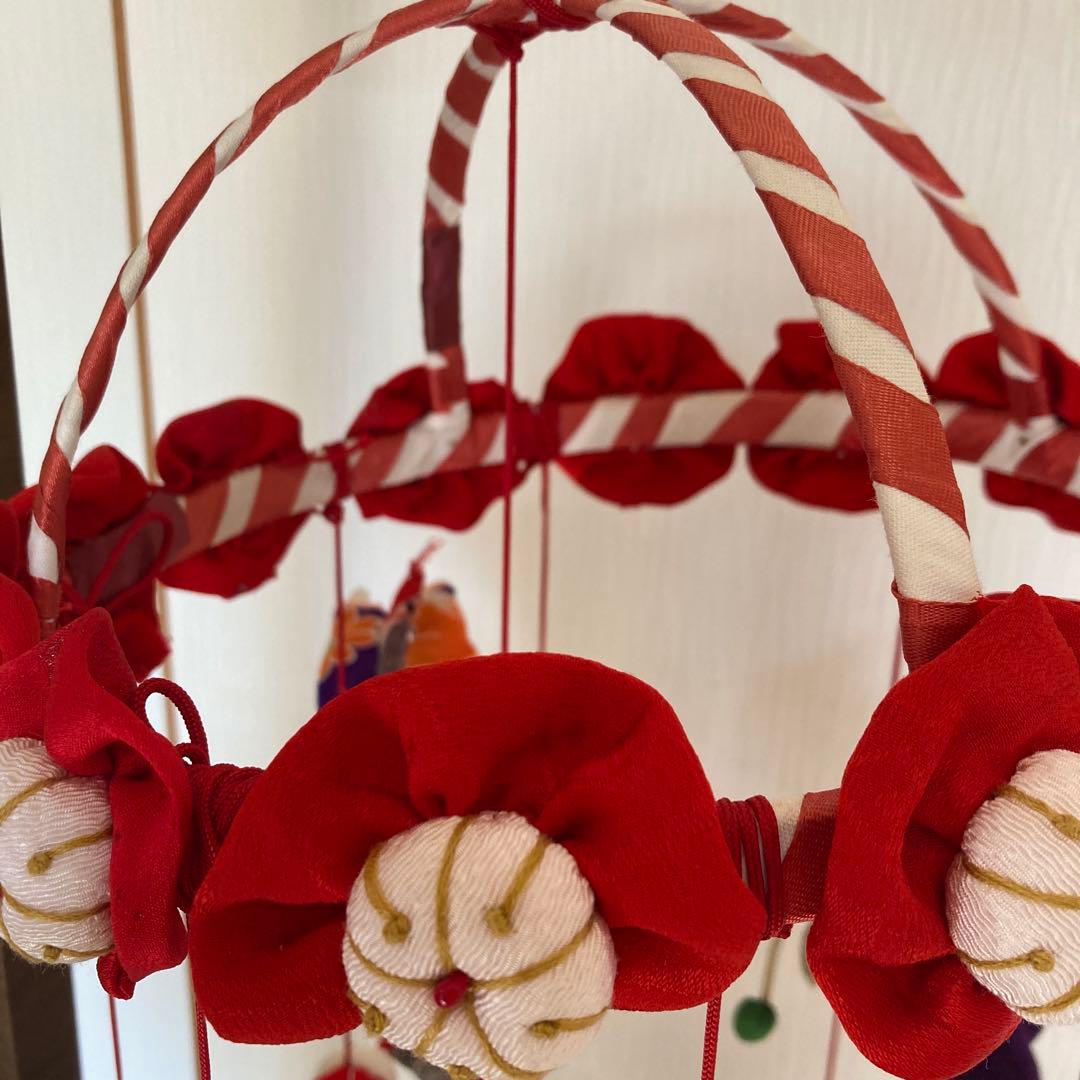 ハンドメイド⭐︎吊るし飾り⭐︎つるしびな⭐︎正絹・ちりめん♡ひな祭り