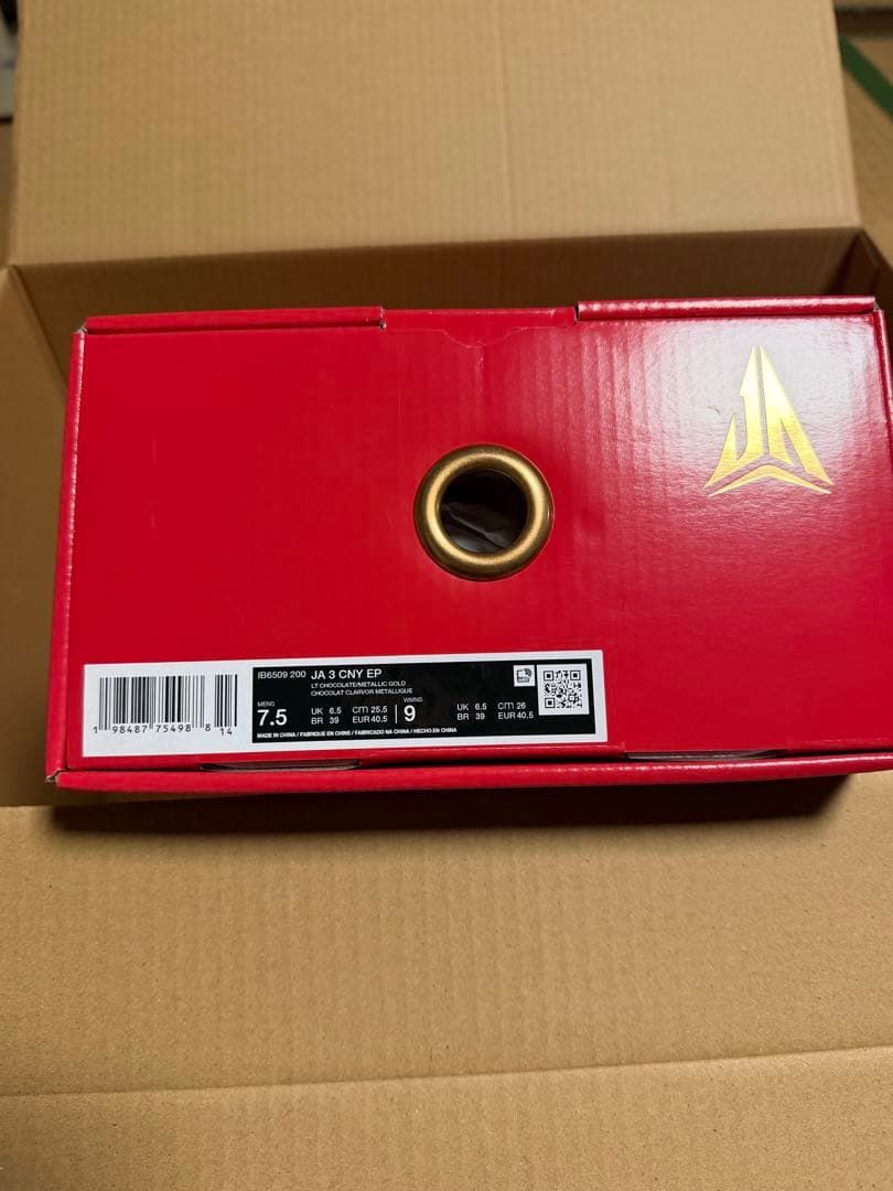 NIKE ja3 EP ナイキ ジャ3 午年 25.5cm