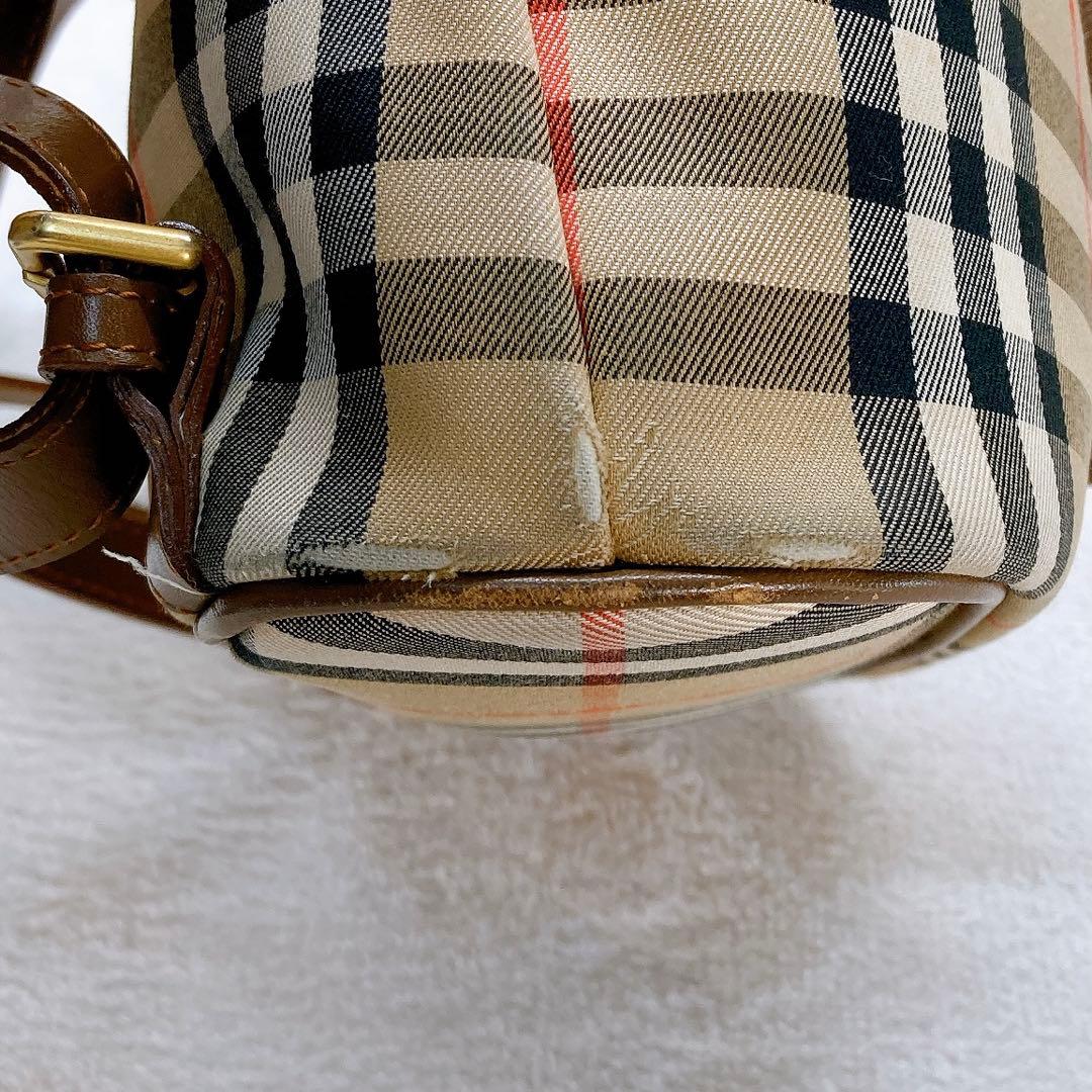 ✨美品✨バーバリー ミニリュック ノバチェック シャドーホース ヴィンテージ