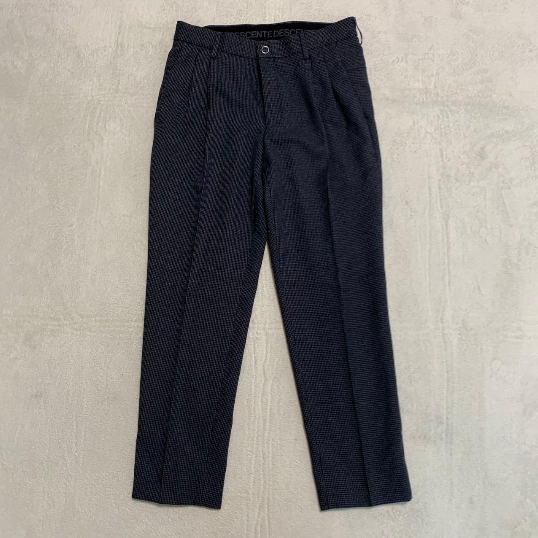 最終価格【美品】DESCENTE ハウンドトゥース 千鳥格子 スーツセットアップ
