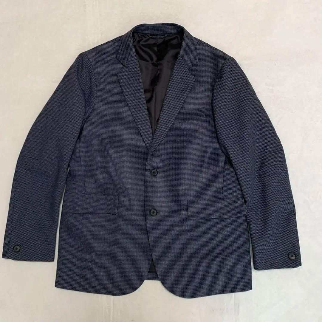 最終価格【美品】DESCENTE ハウンドトゥース 千鳥格子 スーツセットアップ