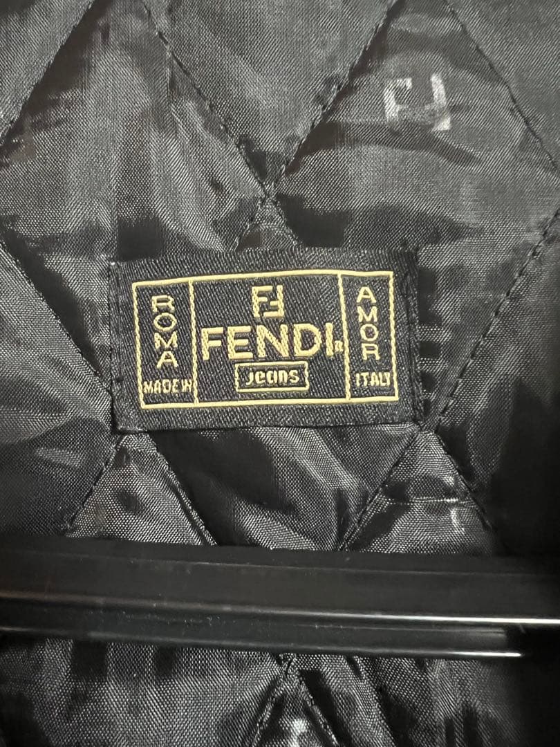 FENDI ヴィンテージ ダッフル ボア ズッカ柄 FENDI JEANS