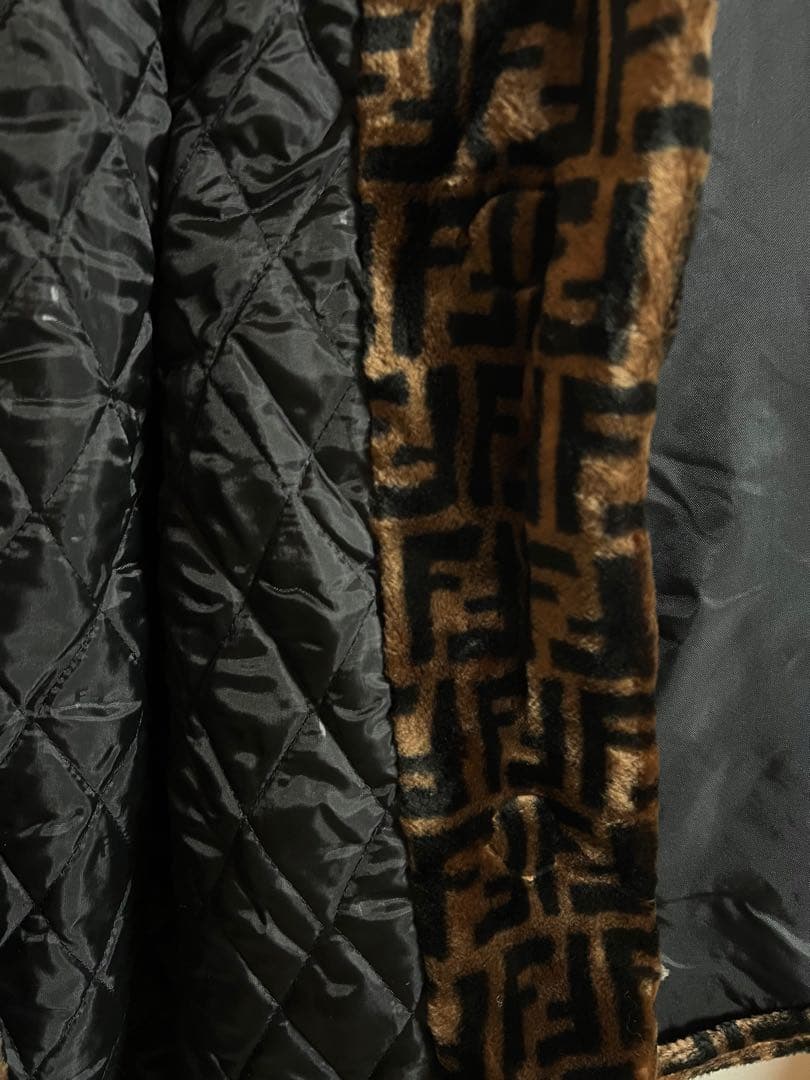 FENDI ヴィンテージ ダッフル ボア ズッカ柄 FENDI JEANS