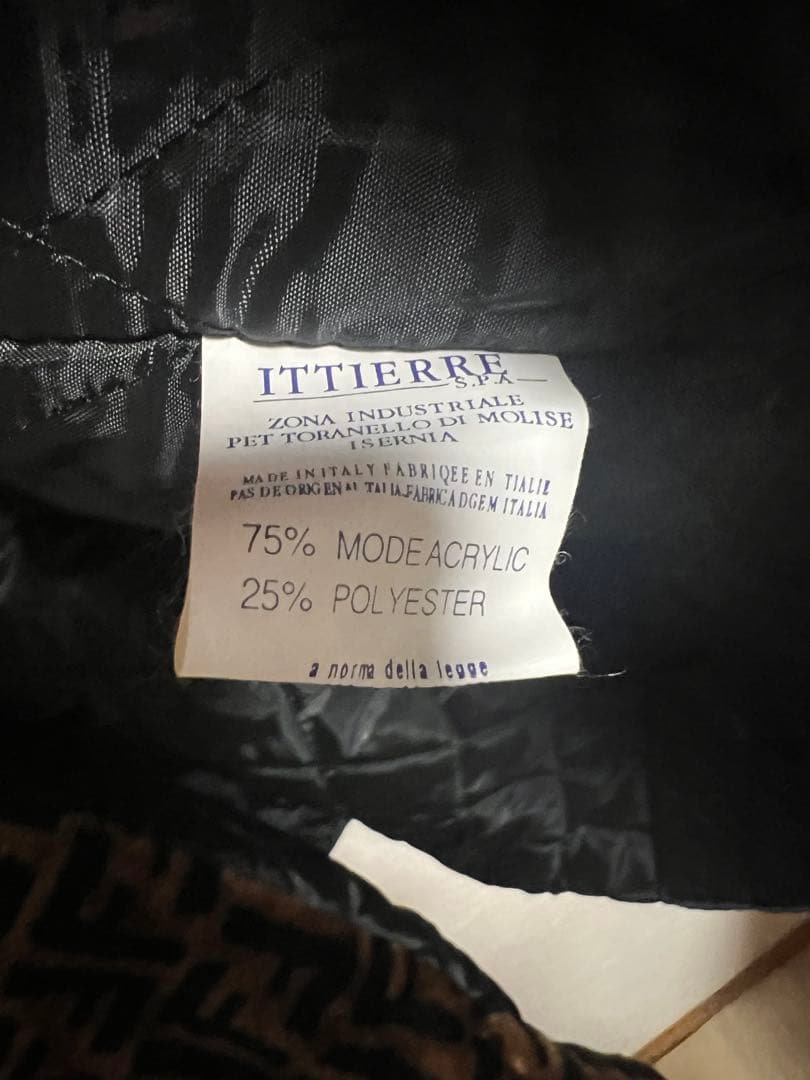 FENDI ヴィンテージ ダッフル ボア ズッカ柄 FENDI JEANS