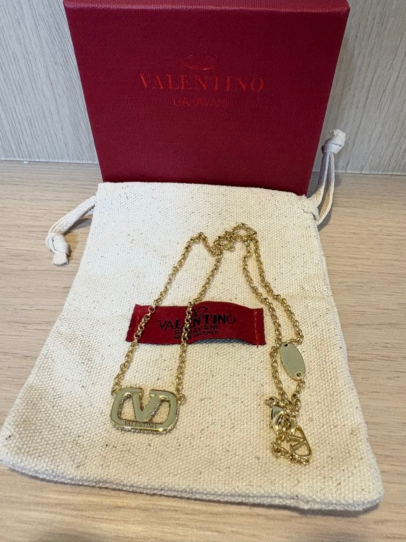 VALENTINO ゴールド ネックレス 正規品