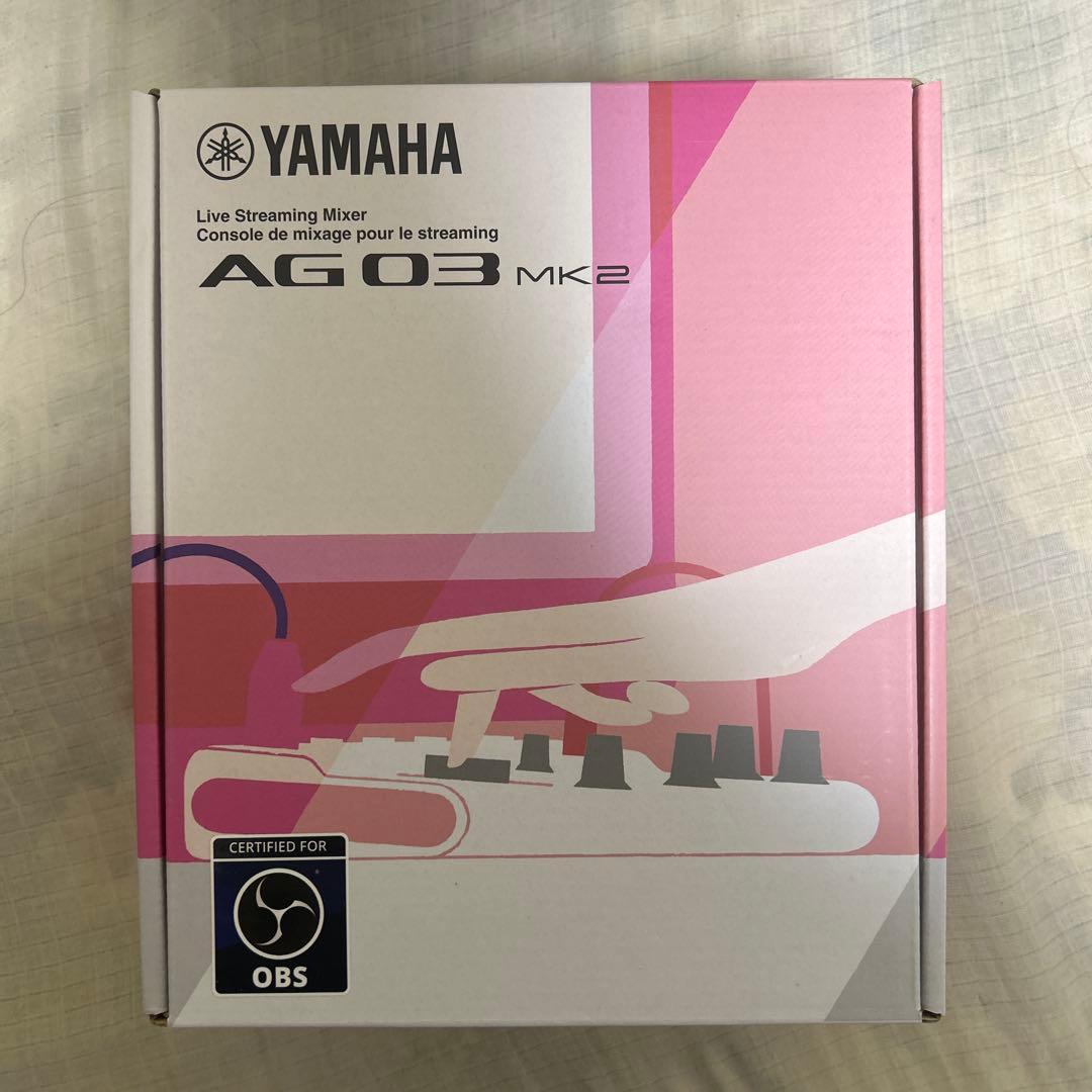 YAMAHA ヤマハ AG03MK2 ホワイト