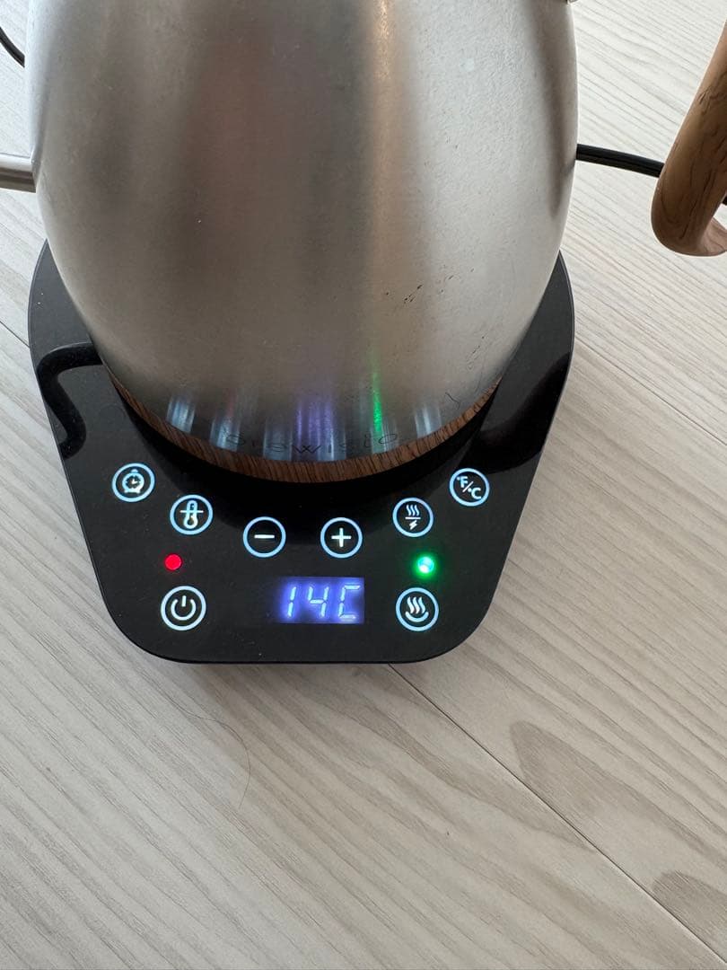 brewista ステンレス電気ケトル 温度調整機能付き