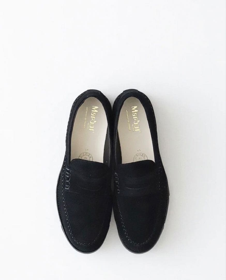 キ*読様 Marbot SIDE STITCHING LOAFER 40