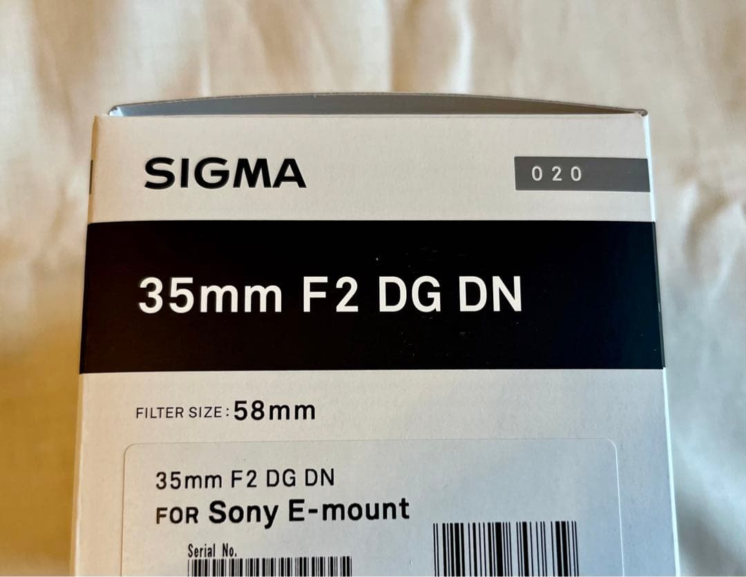【新品未使用】35mm F2 DG DN Sony E-mount