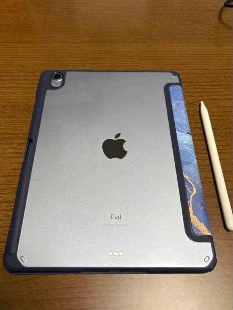 Ipad air 第4世代　カバー　ケース　ジャンクのアップルペンシル付