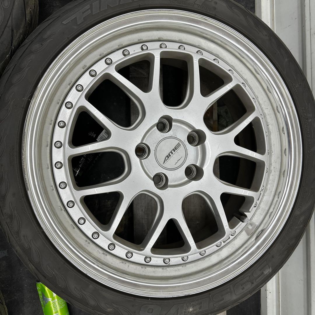 AME シャレン VMX 19インチ アルミホイール　4本