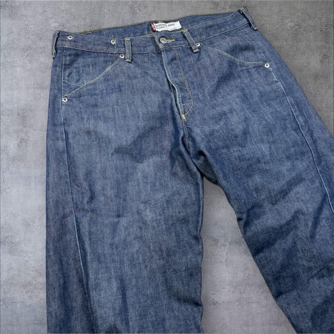オリジナル　リーバイス　エンジニアードジーンズ　RELAXED 立体裁断 W33