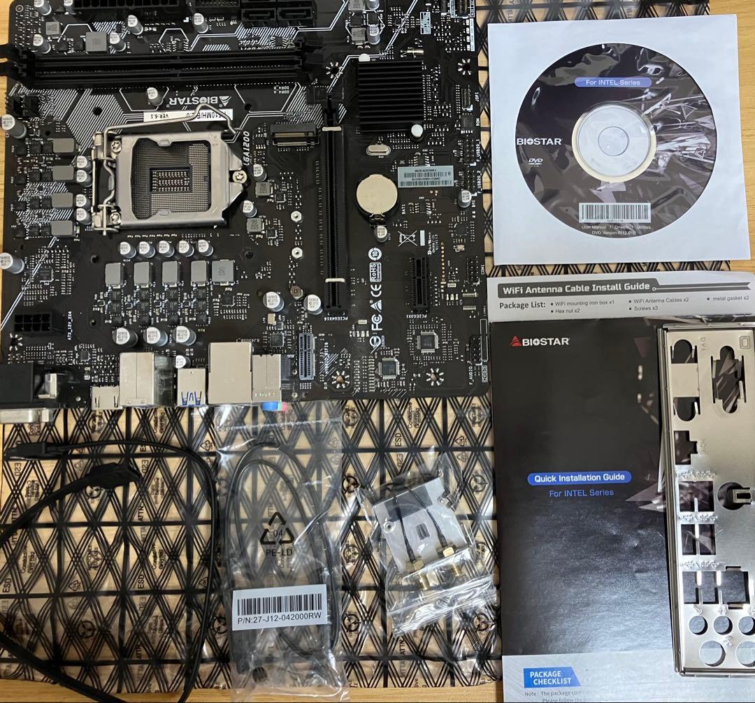 i5 10400　BIOSTAR H510M DDR4 16GB