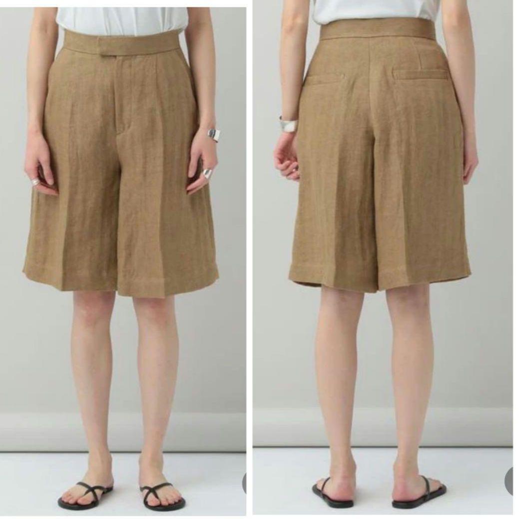 カレンソロジー　リネンショートパンツ　36サイズ