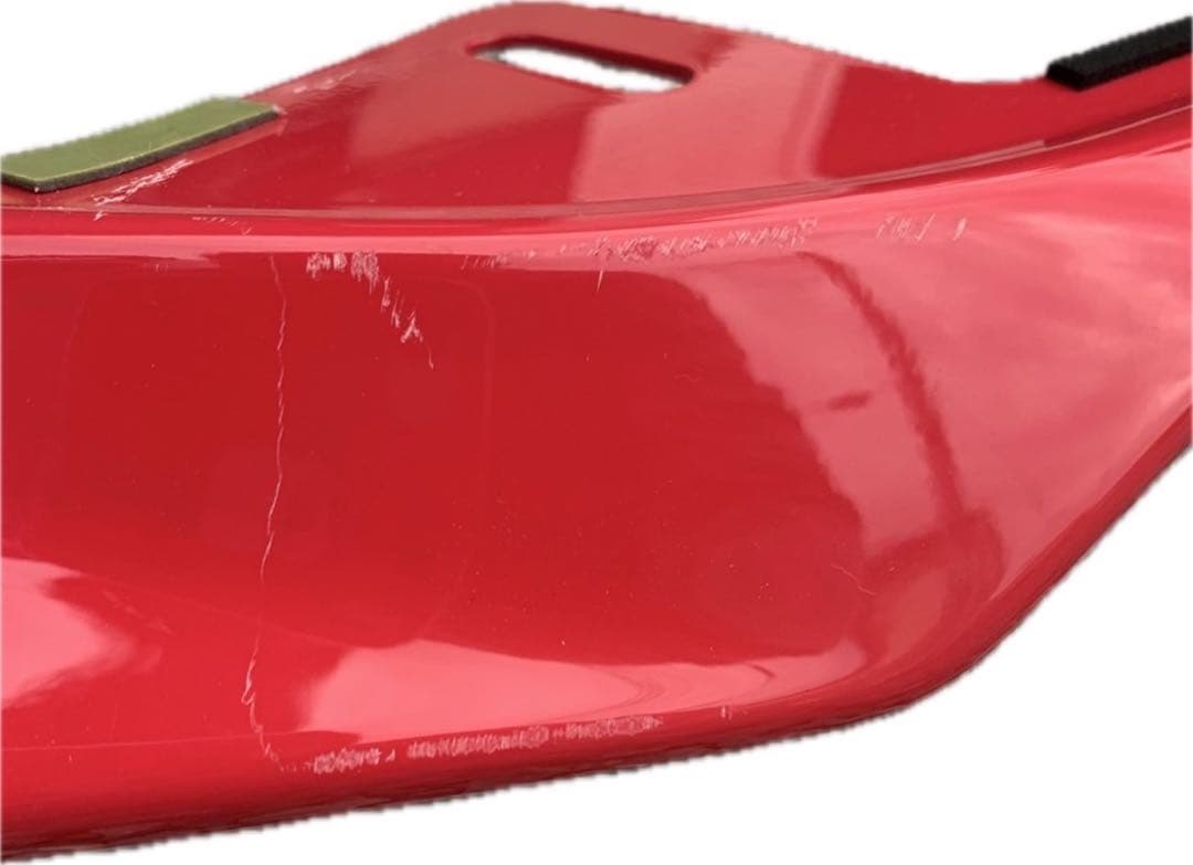 WRX S4 VB フロントアンダースポイラー (チェリー レッド)