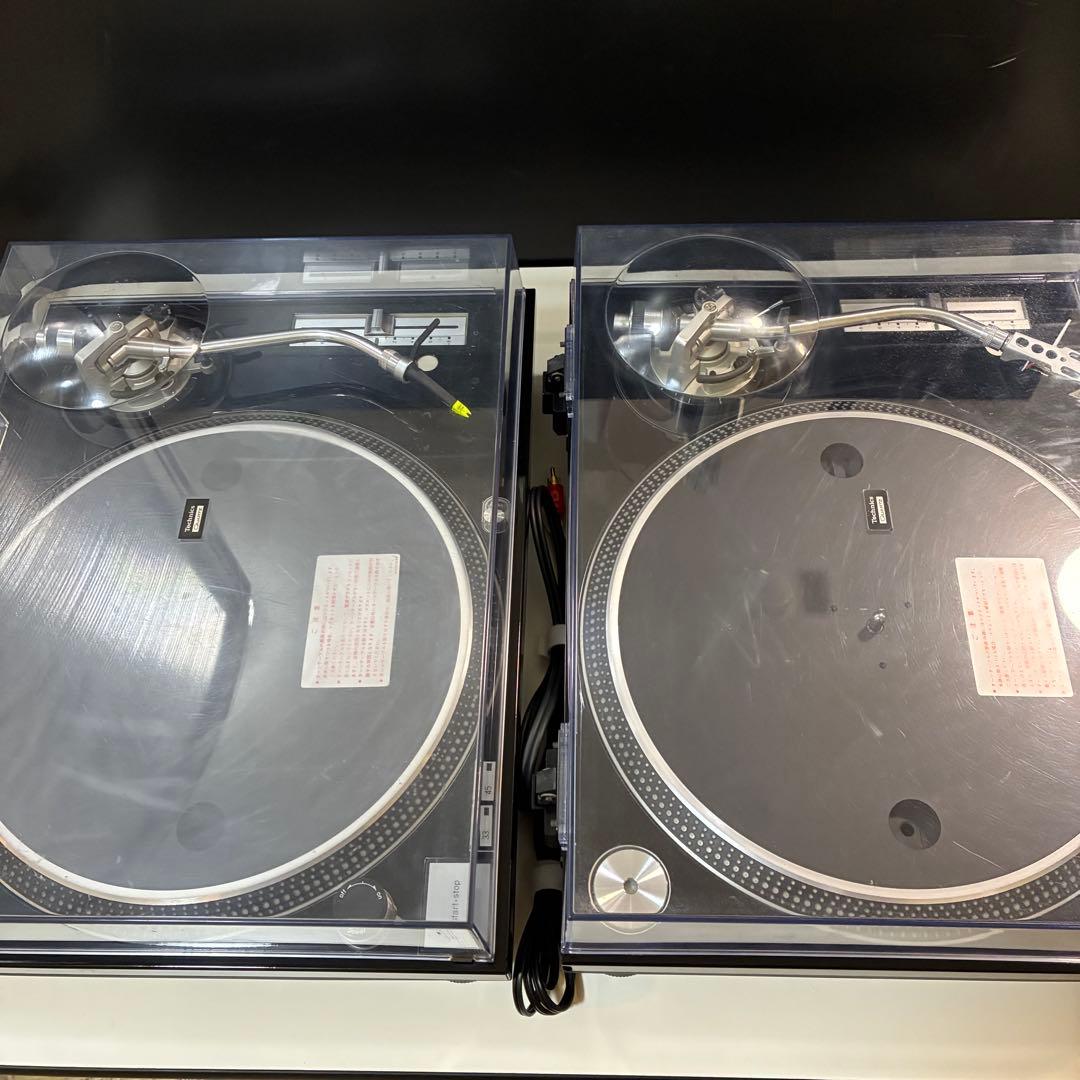 2台 （おまけ付）technics テクニクスターンテーブルSL1200 mk2