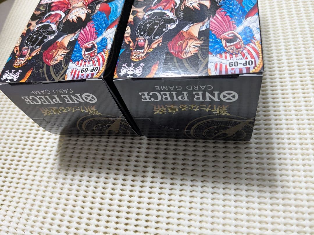 ワンピース カードゲーム 新たなる皇帝 ２BOX テープ付き新品未開封