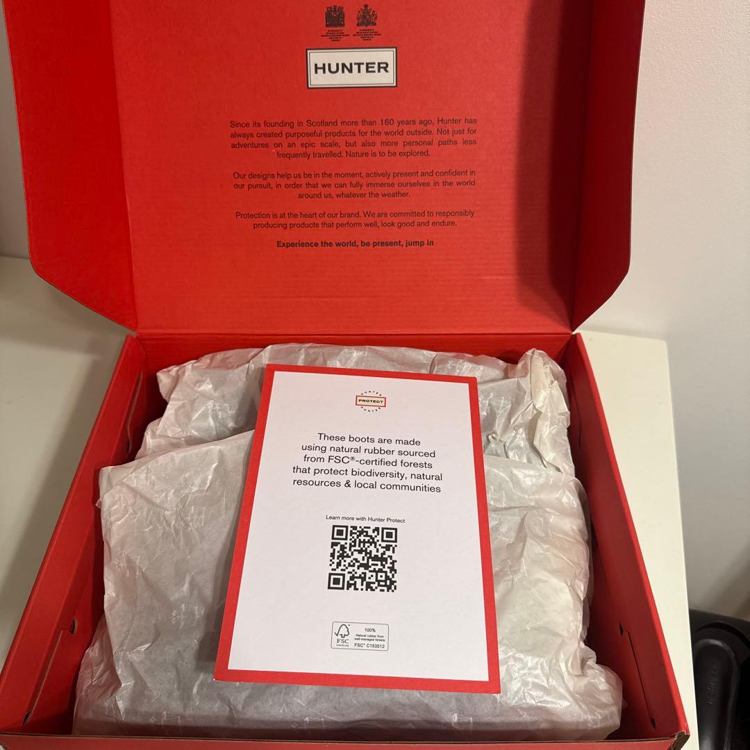 靴 HUNTER UK6 WOMENS COMMANDO CHELSEA BOOT