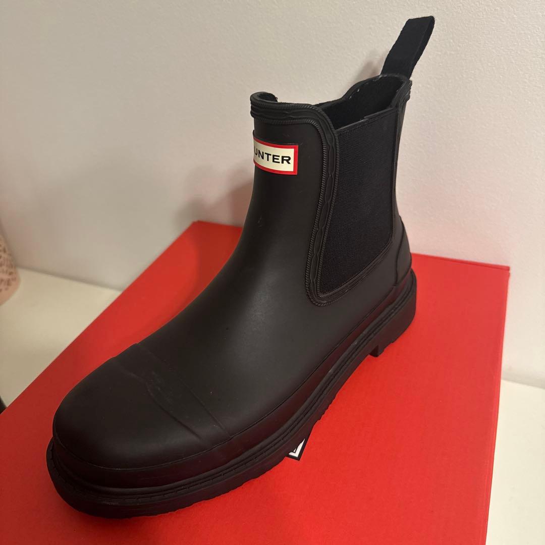 靴 HUNTER UK6 WOMENS COMMANDO CHELSEA BOOT