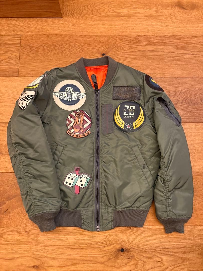 AVIREX MA1 TOPGUNモデル　レディース