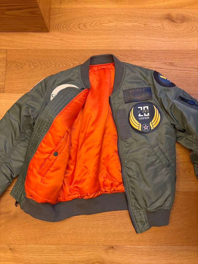 AVIREX MA1 TOPGUNモデル　レディース
