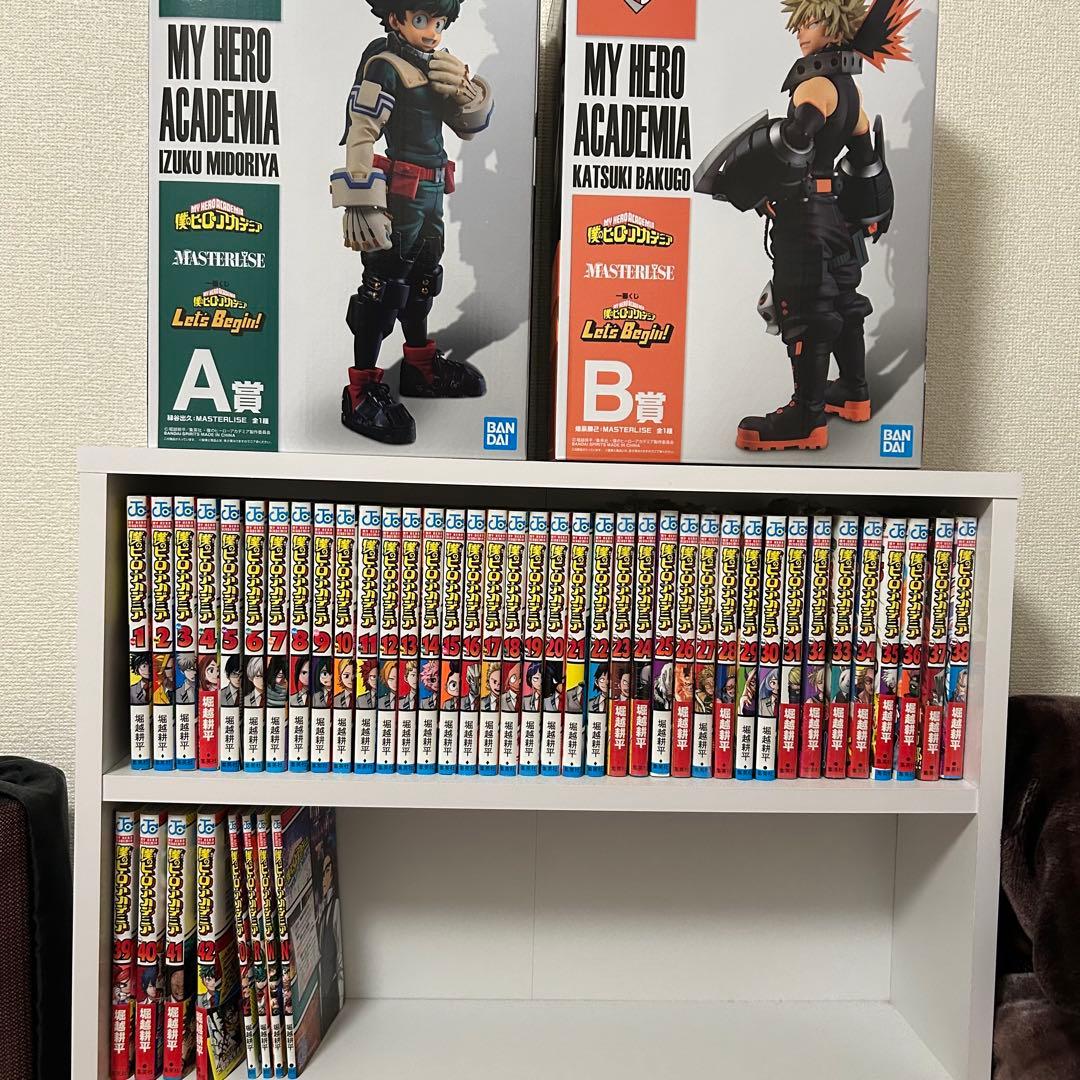 椿　僕のヒーローアカデミア 42巻セット　フィギュア2体