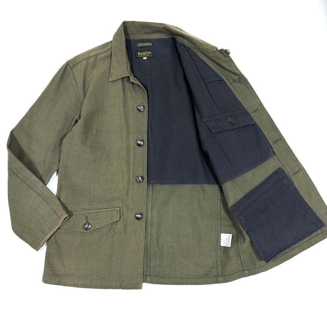 THE FLAT HEAD ミリタリージャケット カバーオール 40