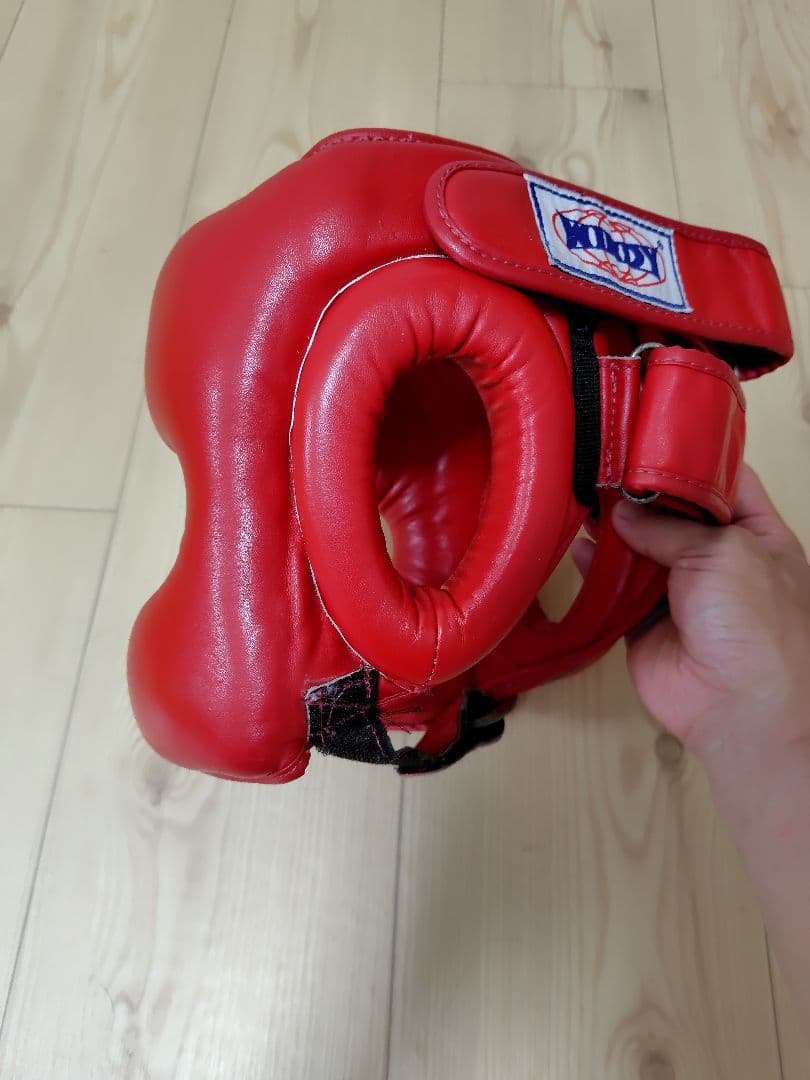 R*Y様 WINDY ヘッドギア レッド Lサイズ