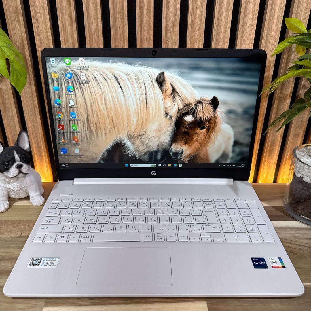 高性能モデル‼️HP☘最高峰i7☘第12世代☘SSD512GB☘ノートパソコン