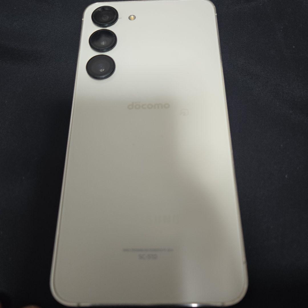 Galaxys23　本体　クリーム　ドコモ盤