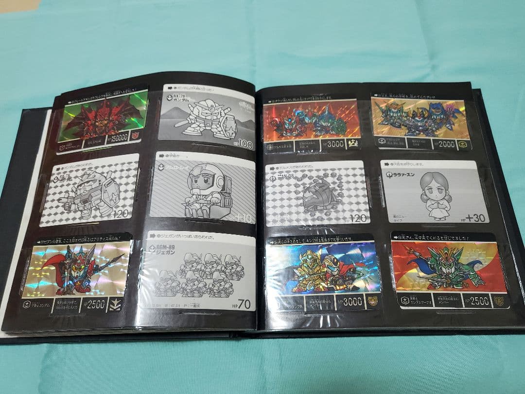 SD GUNDAM FILE BOOK カードダス キラ まとめ売り ガンダム