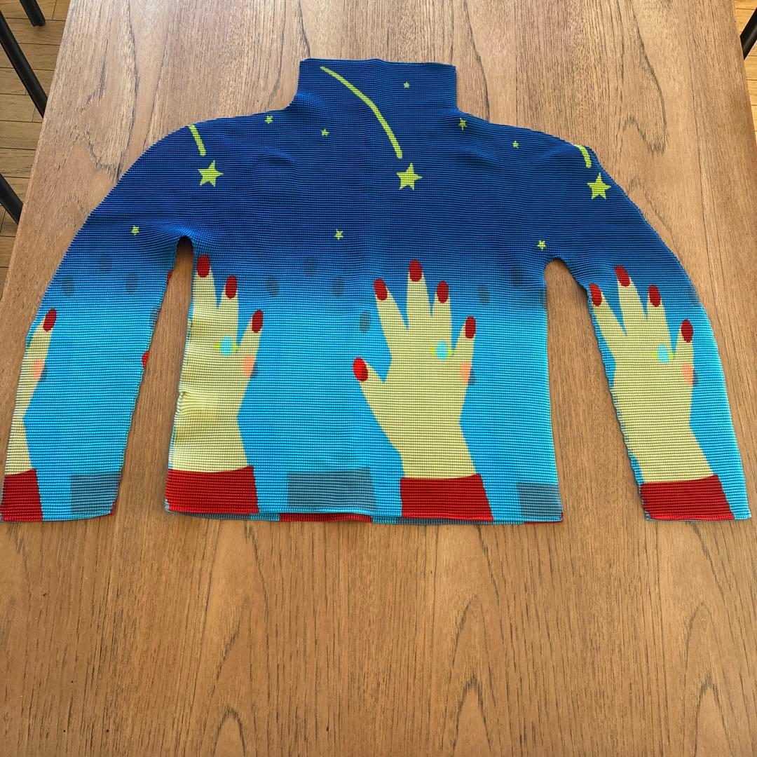 ISSEY MIYAKE me タートルネック長袖トップス