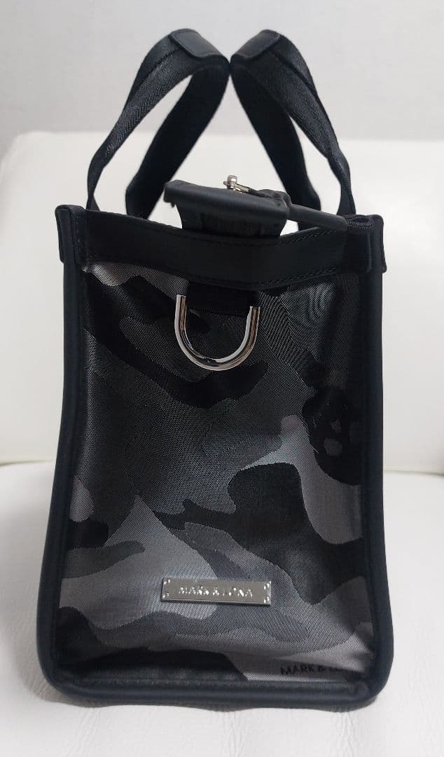 美品　マークアンドロナ　カートバッグ　オリジナルカモジャカート　ブラック