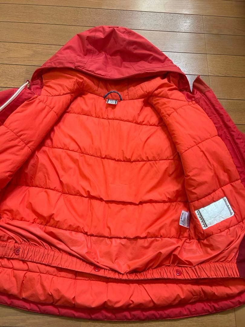 mont-bell 子供用スキーウェアセット 120サイズ 赤