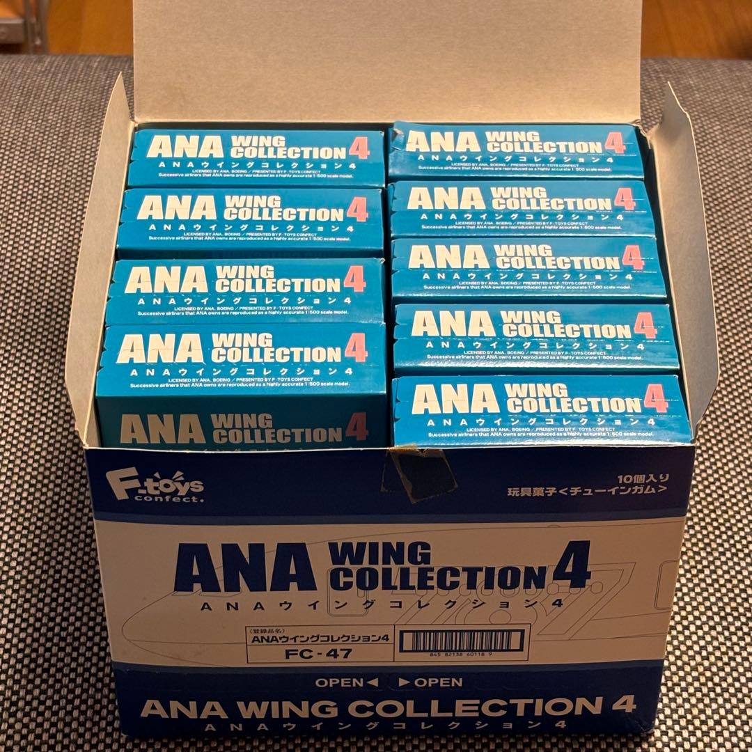 F-toys ANAウイングコレクション4全8機+シークレット1機BOX売り