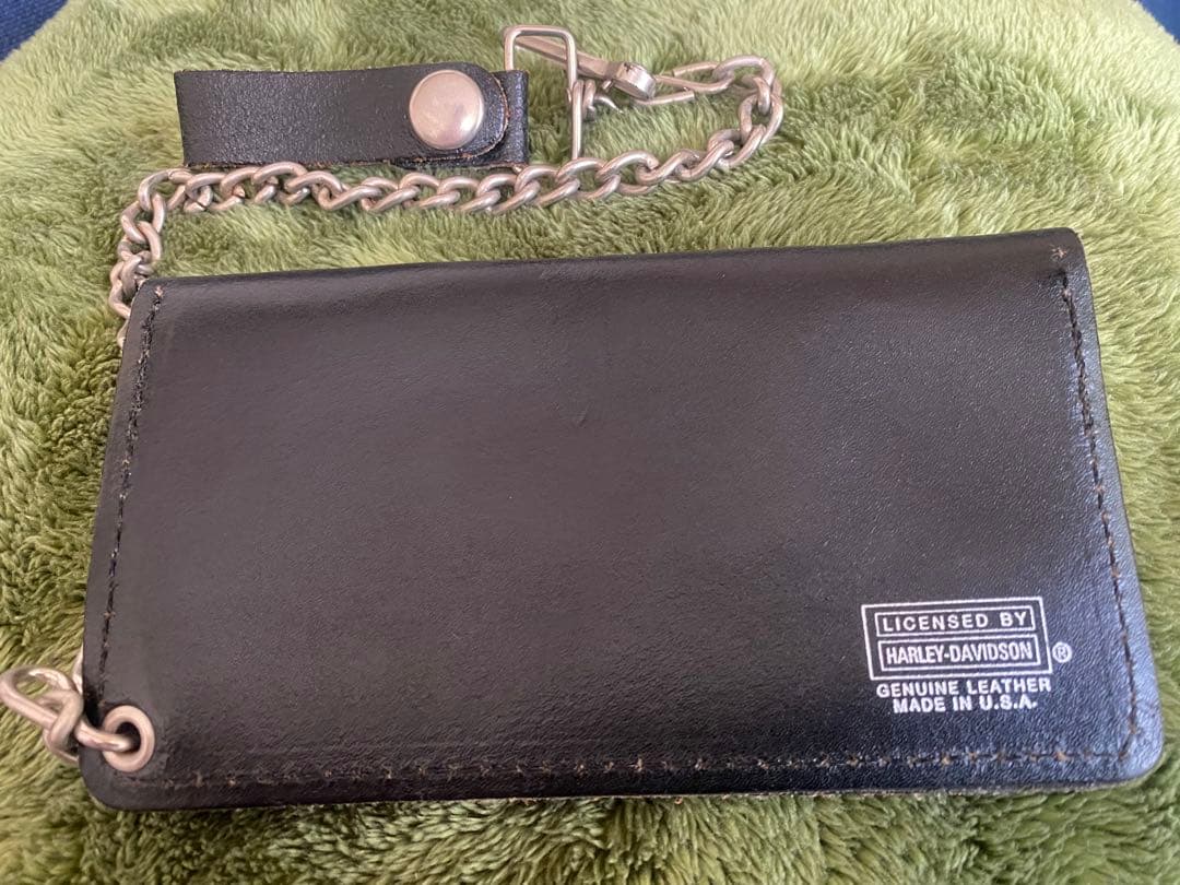 Harley-Davidson 本革 ウォレットチェーン