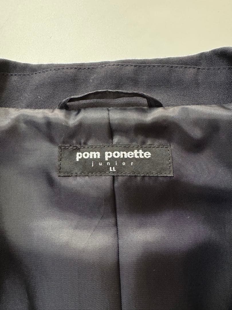 【美品】ポンポネット ジュニア　フォーマルセット　大きいサイズ　LL