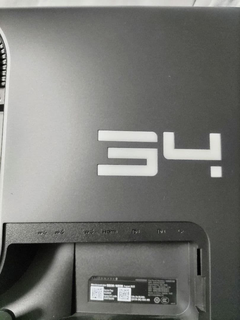 【極美品・スタンド未使用】Alienware AW3423DWF QD-OLED