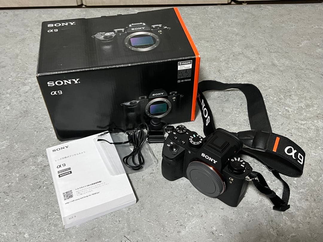 美品　SONY α9 ミラーレスカメラ 本体