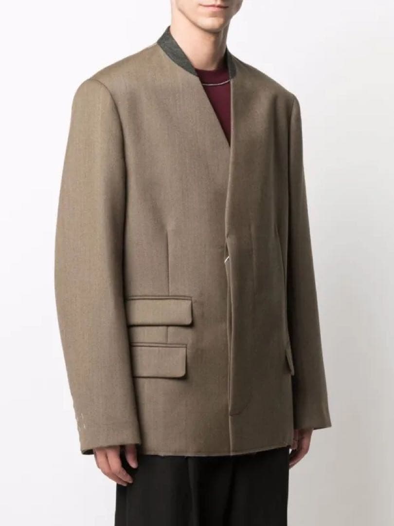 メゾンマルジェラ ノーカラージャケット