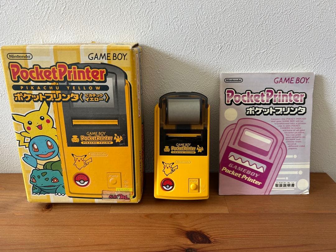 値下げ✳︎【動作確認済み】ポケットプリンター　ピカチュウ　シール