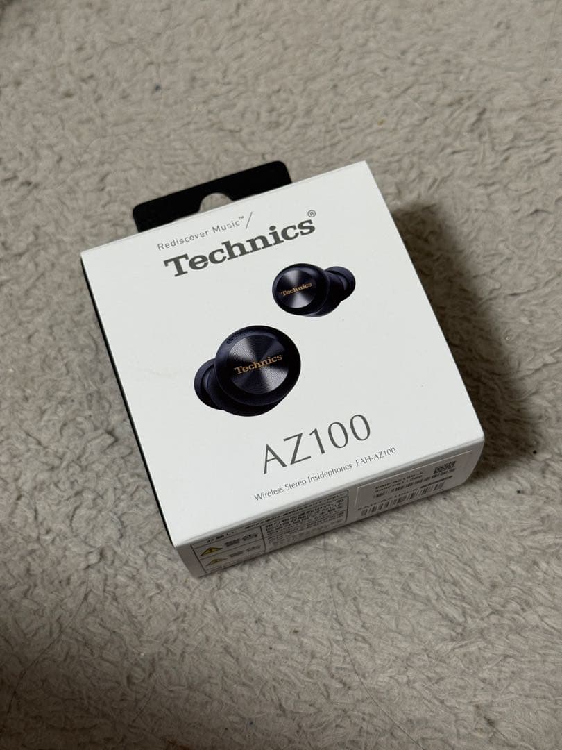 Technics EAH-AZ100 ワイヤレスイヤホン 黒
