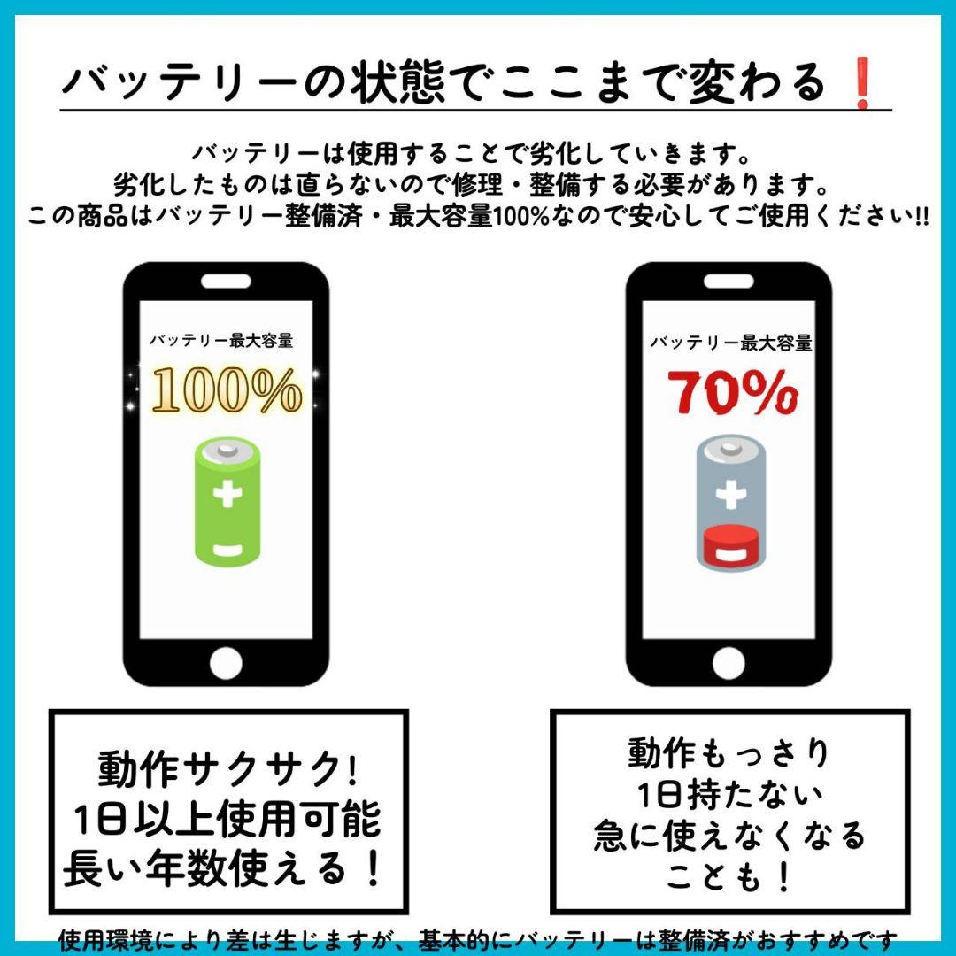 【整備済/即発送】iPhone SE 第3世代 100% 64GB SIMフリ