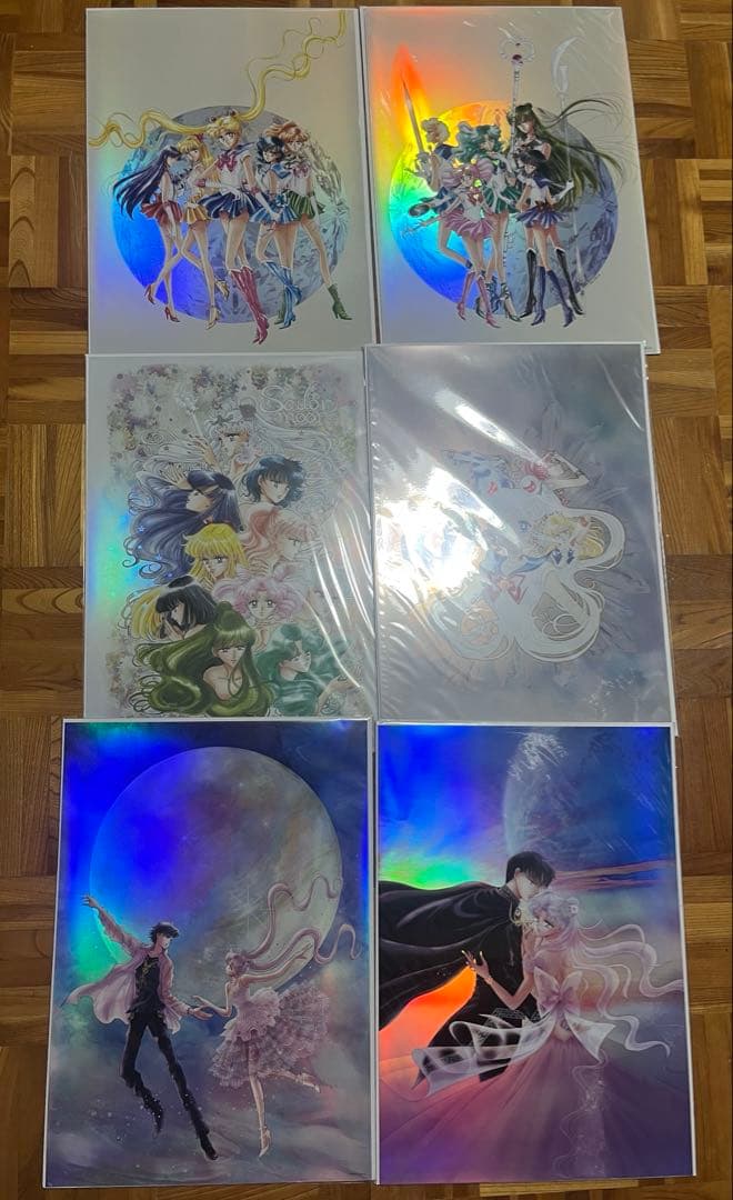 セーラームーン　オーロラポスター　6種類セット
