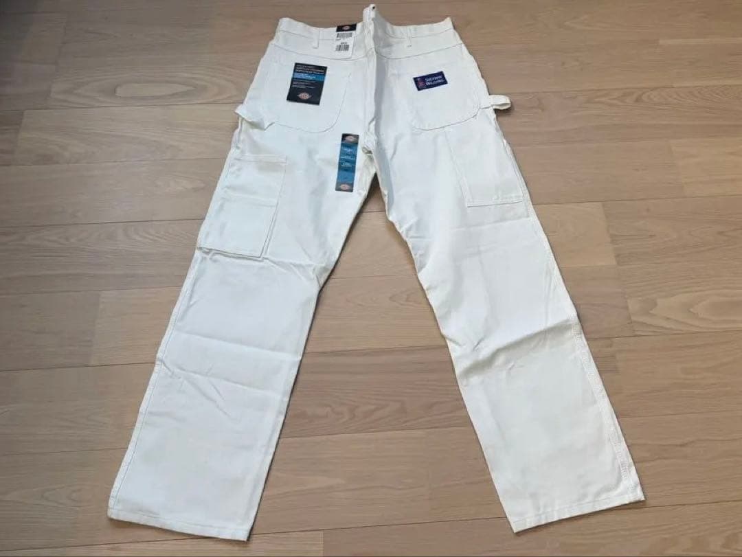 ③Sherwin-Williams ホワイトカーゴパンツ　38✖️32 新品