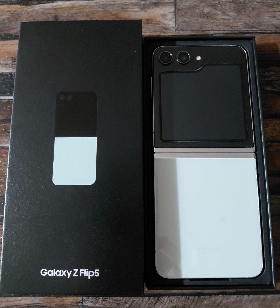 Samsung Galaxy Z Flip5 ミント