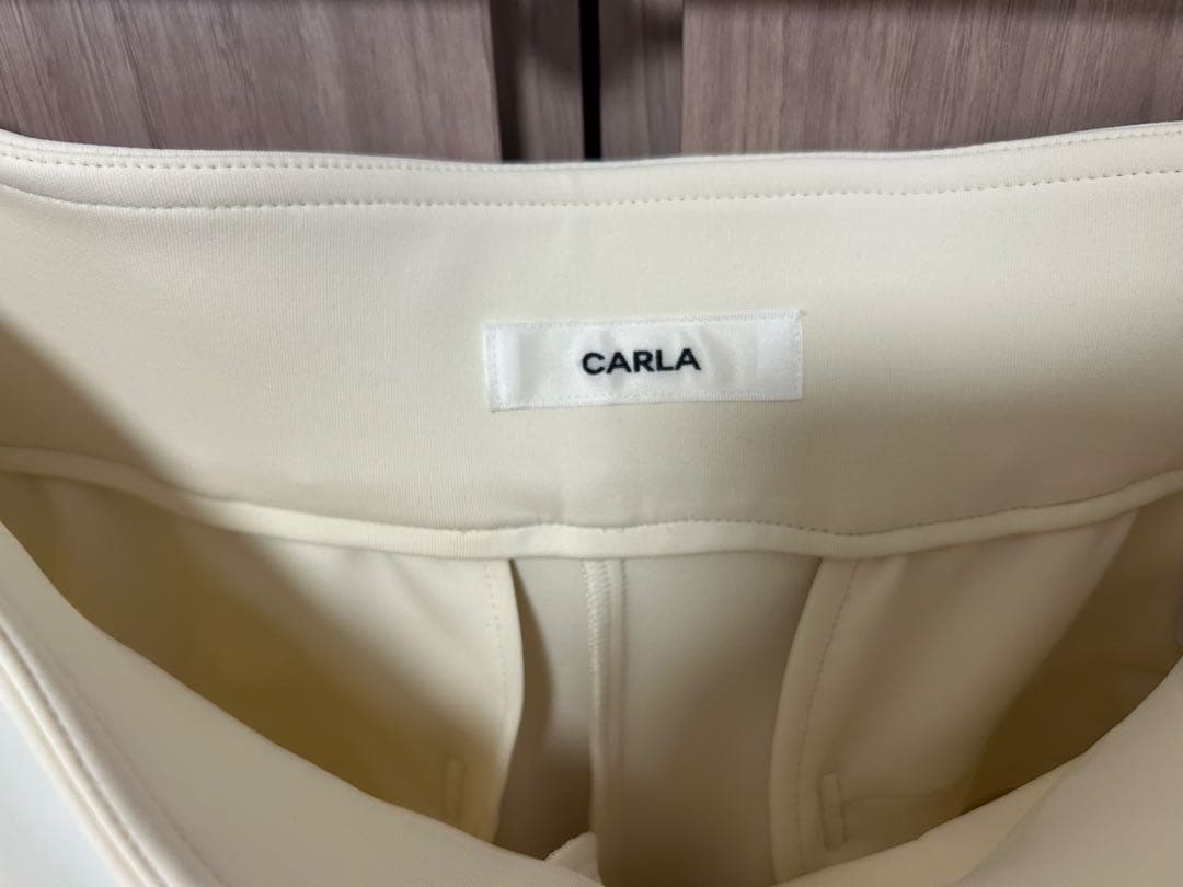 CARLA カーラ ビラクパンツ BIRAKU Pants ホワイト　M