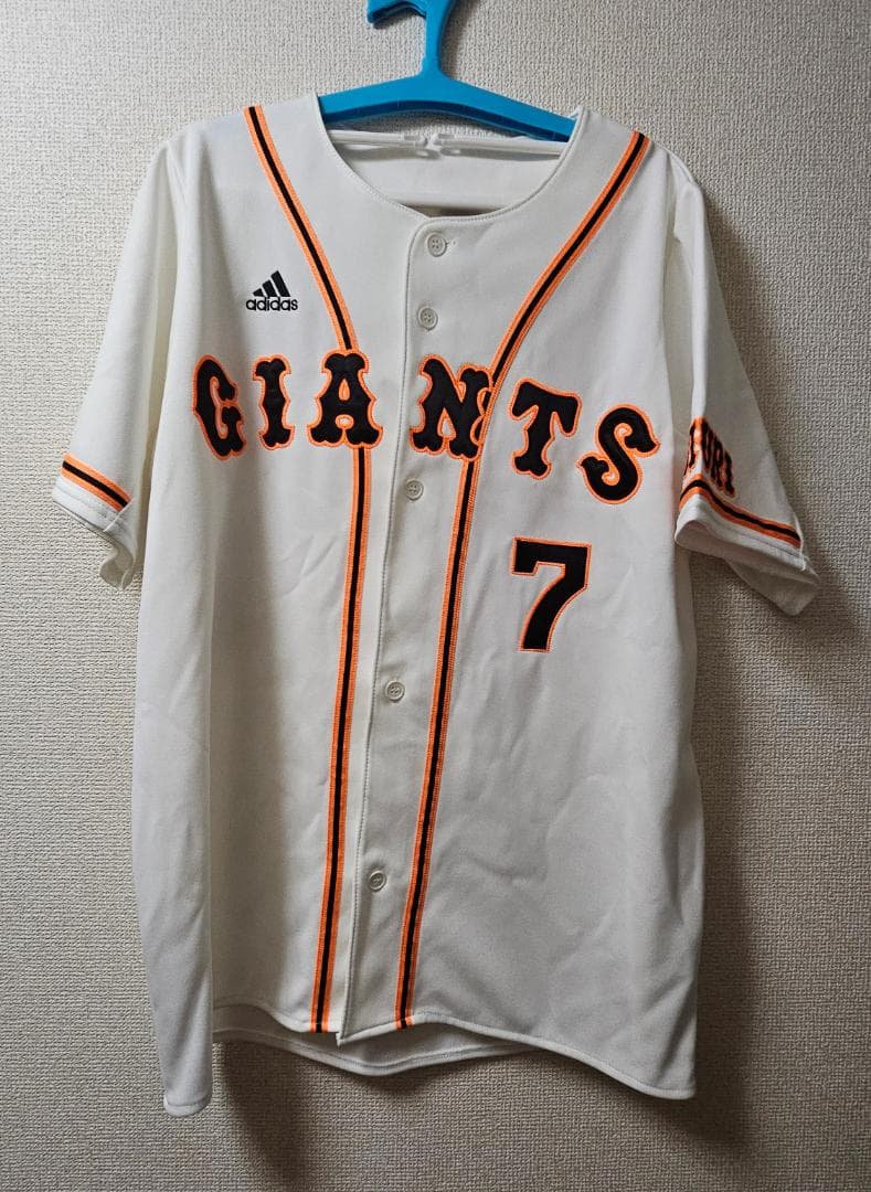 巨人　長野久義　ユニフォーム　アディダス